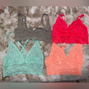 PINK - Victoria secret bralettes Bundle